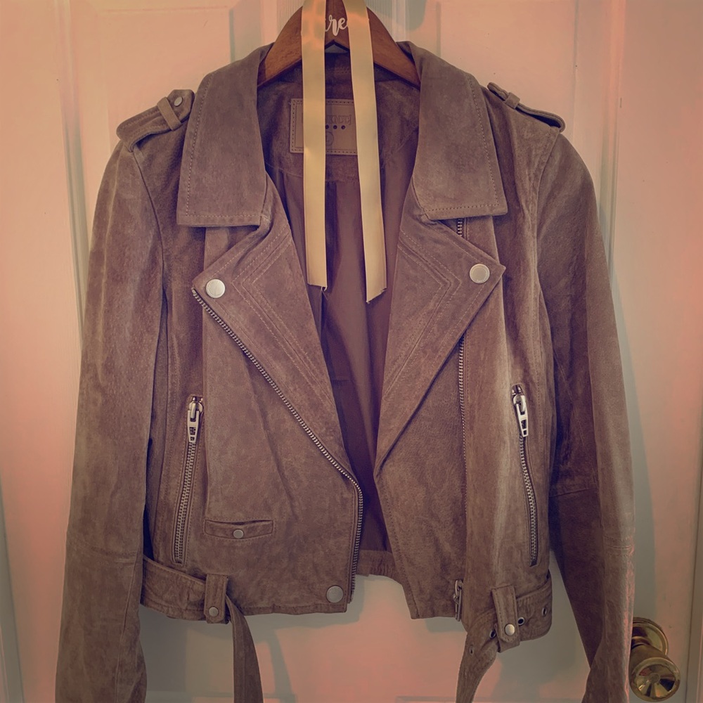 Blank nyc suede jacket